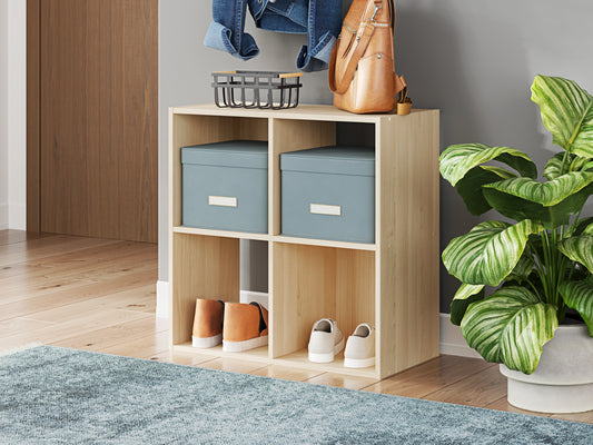 Stuart Furniture Outlet - Ashley Furniture - Piperton Four Cube Organizer - Four Cube Organizer / Charcoal - EA5514-2X2