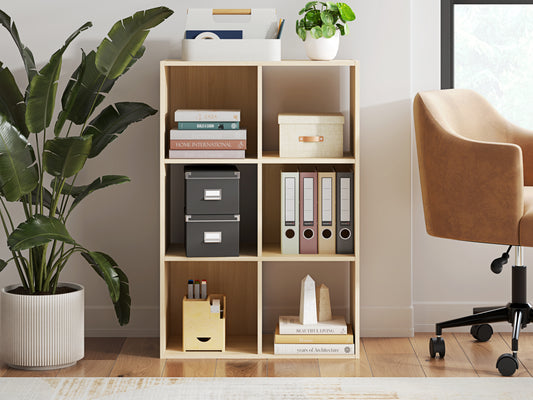 Stuart Furniture Outlet - Ashley Furniture - Piperton Six Cube Organizer - Six Cube Organizer / Charcoal - EA5514-3X2
