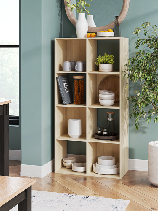 Stuart Furniture Outlet - Ashley Furniture - Piperton Eight Cube Organizer - Eight Cube Organizer / Charcoal - EA5514-4X2