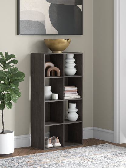 Stuart Furniture Outlet - Ashley Furniture - Piperton Eight Cube Organizer - Eight Cube Organizer / Charcoal - EA5514-4X2