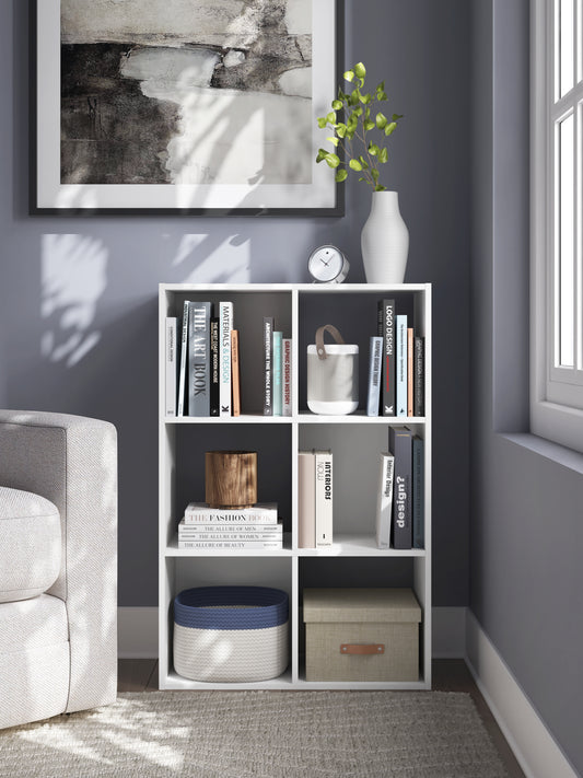 Stuart Furniture Outlet - Ashley Furniture - Onita Six Cube Organizer - Six Cube Organizer / White - EA9630-3X2