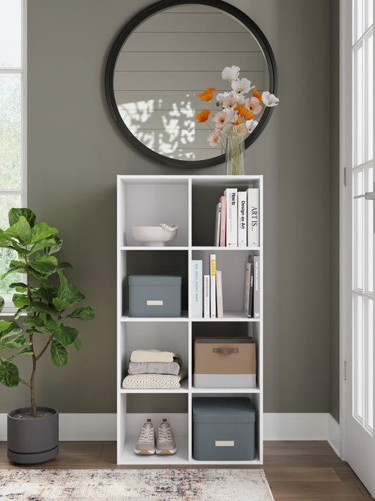 Stuart Furniture Outlet - Ashley Furniture - Onita Eight Cube Organizer - Eight Cube Organizer / White - EA9630-4X2