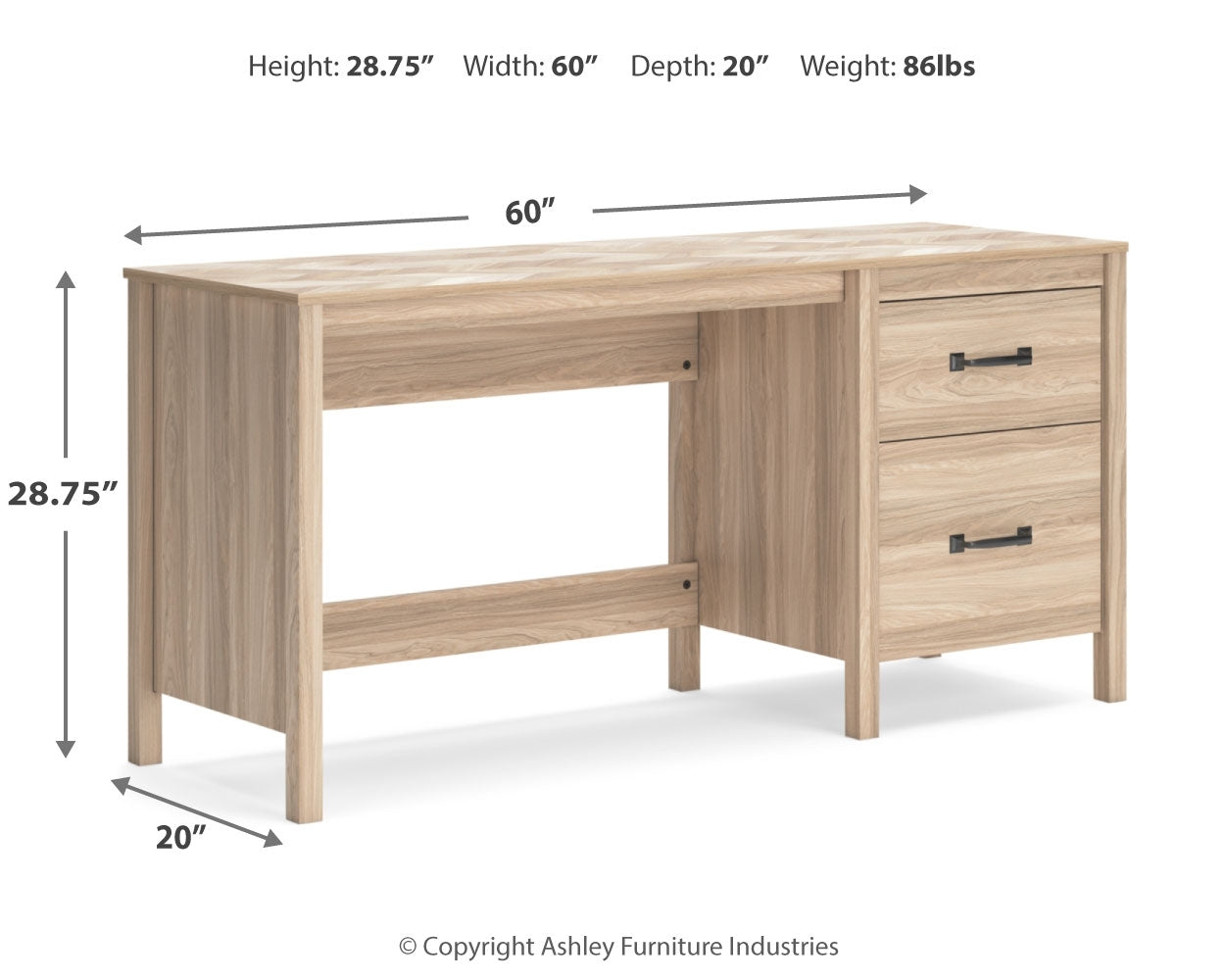 Battelle Office Desk