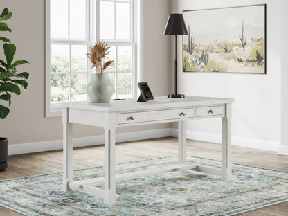 Stuart Furniture Outlet - Ashley Furniture - Robbinsdale Office Desk - Home Office Desk / Antique White - H742-34