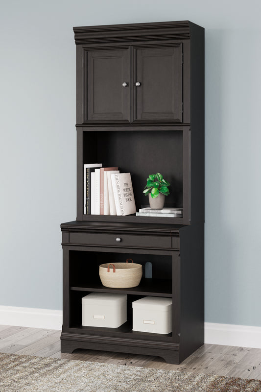 Stuart Furniture Outlet - Ashley Furniture - Beckincreek Bookcase - Bookcase / Black - H778H7
