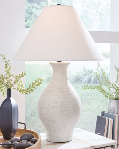 Stuart Furniture Outlet - Ashley Furniture - Ashbend Lighting - Ceramic Table Lamp (1/CN) - L100884