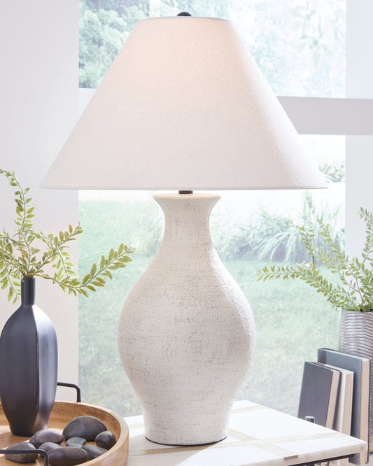 Stuart Furniture Outlet - Ashley Furniture - Ashbend Lighting - Ceramic Table Lamp (1/CN) - L100884