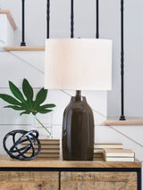 Terracotta Table Lamp (1/CN)