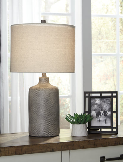 Stuart Furniture Outlet - Ashley Furniture - Linus Lighting - Table Lamp (Set of 2) / Antique Black - L117964X2