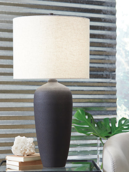 Stuart Furniture Outlet - Ashley Furniture - Ryenburg Lighting - Metal Table Lamp (1/CN) / Black - L207584