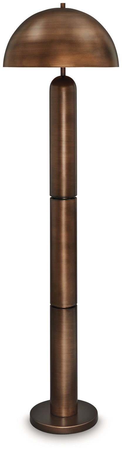 Stuart Furniture Outlet - Ashley Furniture - Wendfield Lighting - Metal Table Lamp (1/CN) / Antique Copper Finish - L208434