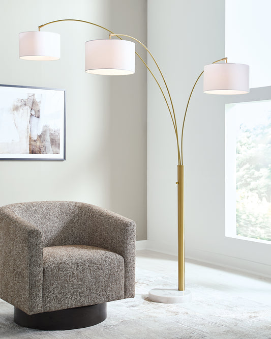 Stuart Furniture Outlet - Ashley Furniture - Valo Lighting - Metal Arc Lamp (1/CN) - L725169