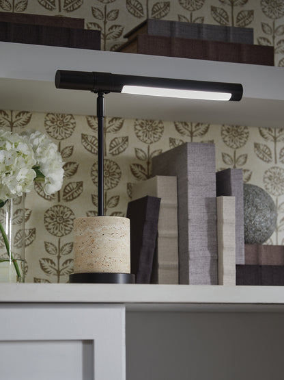 Stuart Furniture Outlet - Ashley Furniture - Vinmour Lighting - Metal Desk Lamp (1/CN) / Brown/Beige - L734402