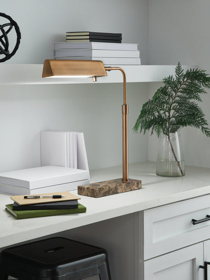 Stuart Furniture Outlet - Ashley Furniture - Yafe Lighting - Metal Desk Lamp (1/CN) - L734412