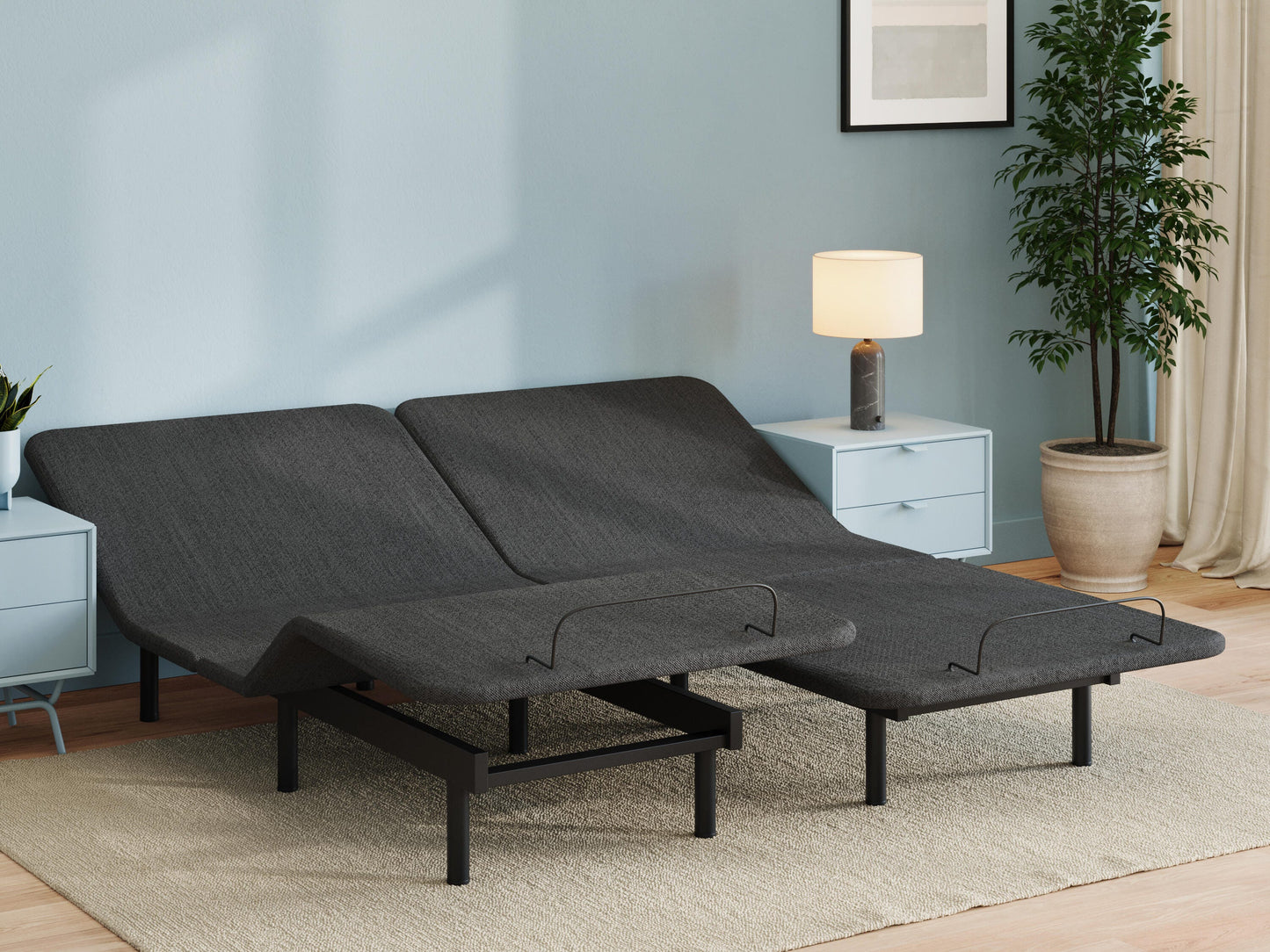 Stuart Furniture Outlet - Ashley Furniture - Comfort Classic Adj Base Split California King Adjustable Base - Split Cal King Adjustable Base - M1X1192