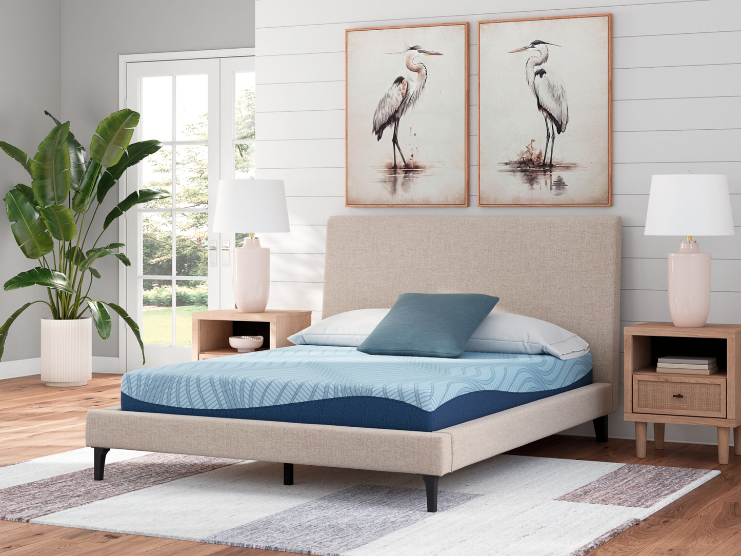Stuart Furniture Outlet - Ashley Furniture - Peak 2.0 8 Memory Foam Mattresses - King / White - M20441