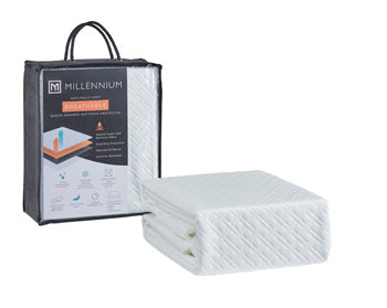Stuart Furniture Outlet - Ashley Furniture - Basic Protector Queen Mattress Protector (Set of 4) - QN Mattress Protector(4/CS) - M30803