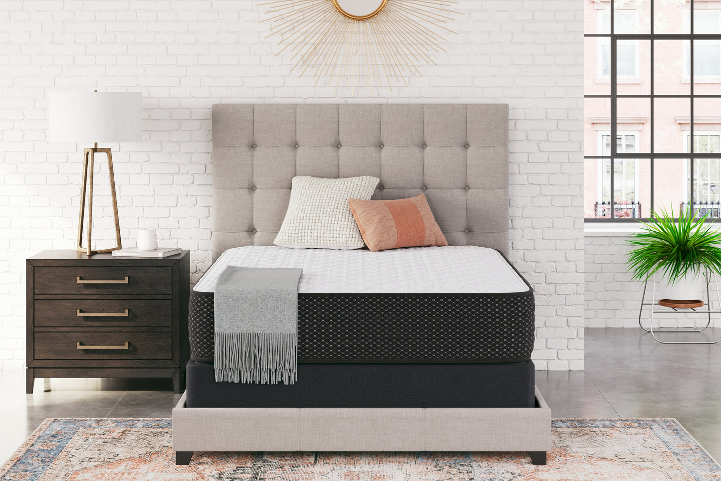Stuart Furniture Outlet - Ashley Furniture - Limited Edition Firm Mattresses - California King / White - M41051