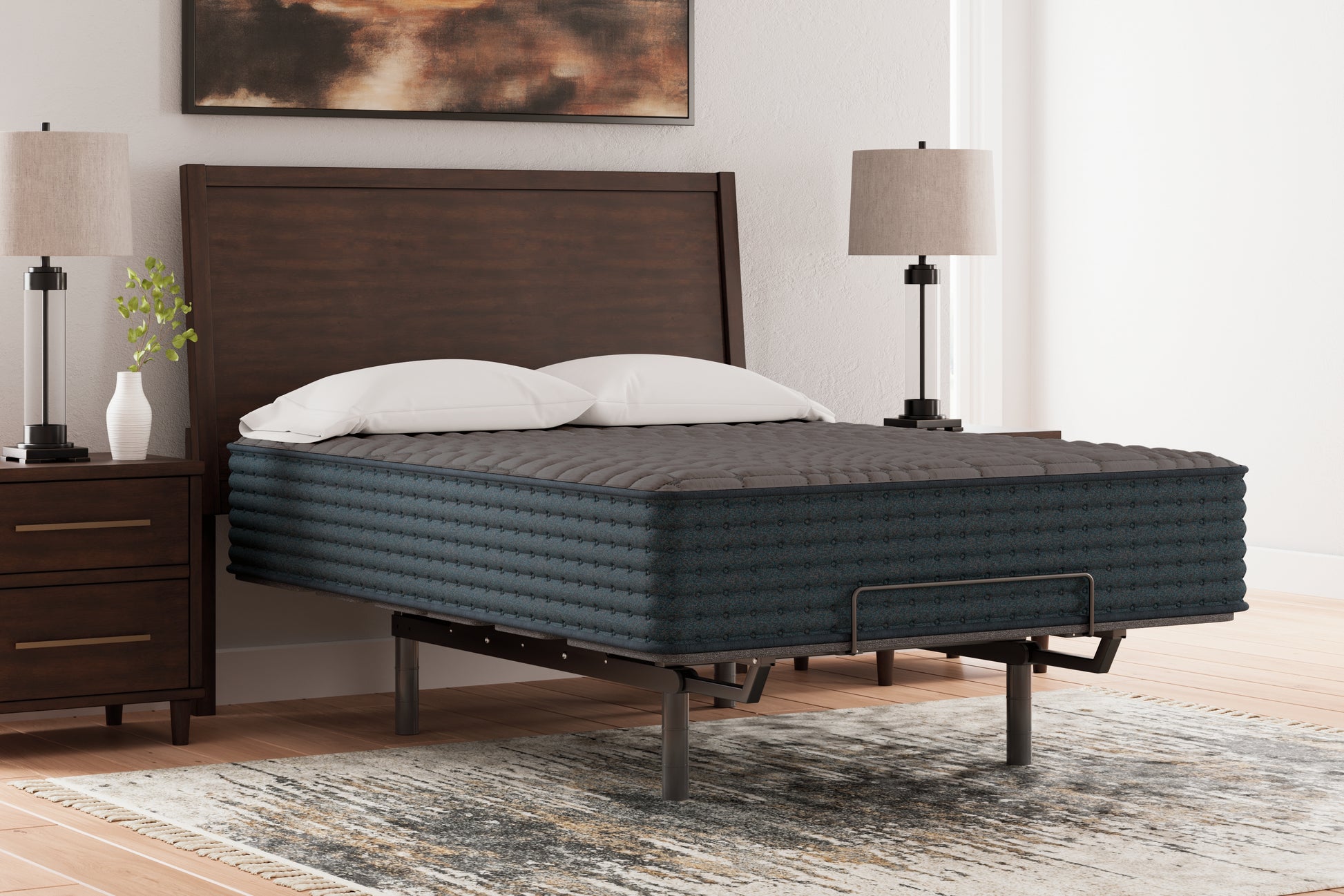 Stuart Furniture Outlet - Ashley Furniture - Gray 1200 Hybrid Mattresses - King / Gray - M43841