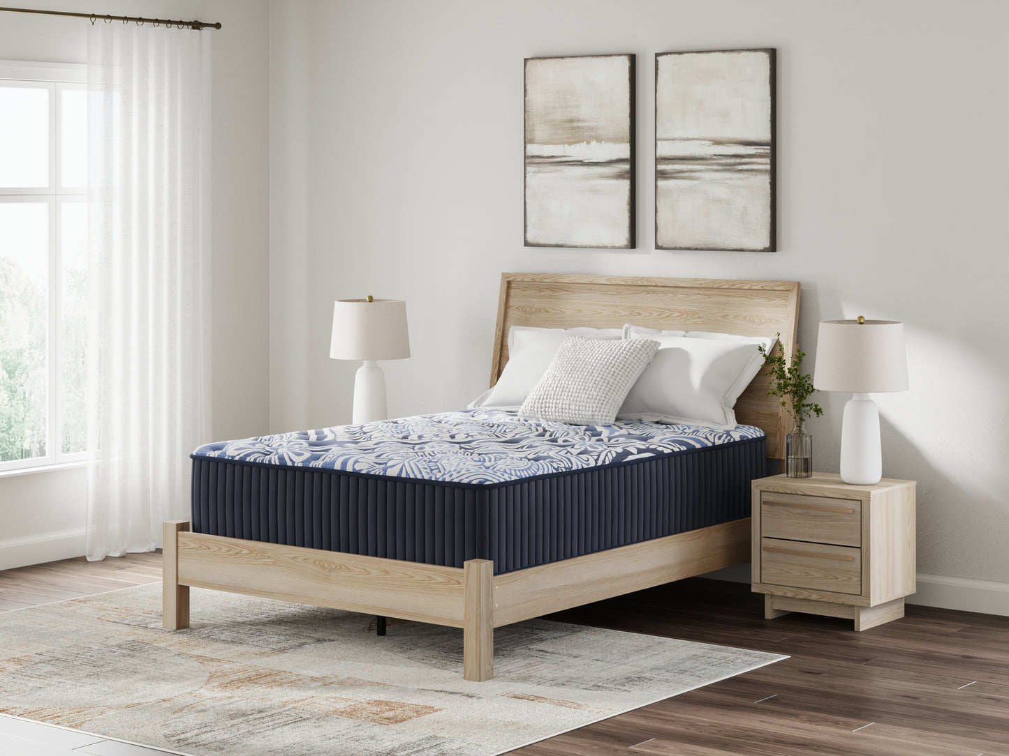 Stuart Furniture Outlet - Ashley Furniture - Firm Luxe 2.0 Mattresses - King / Blue - M49641