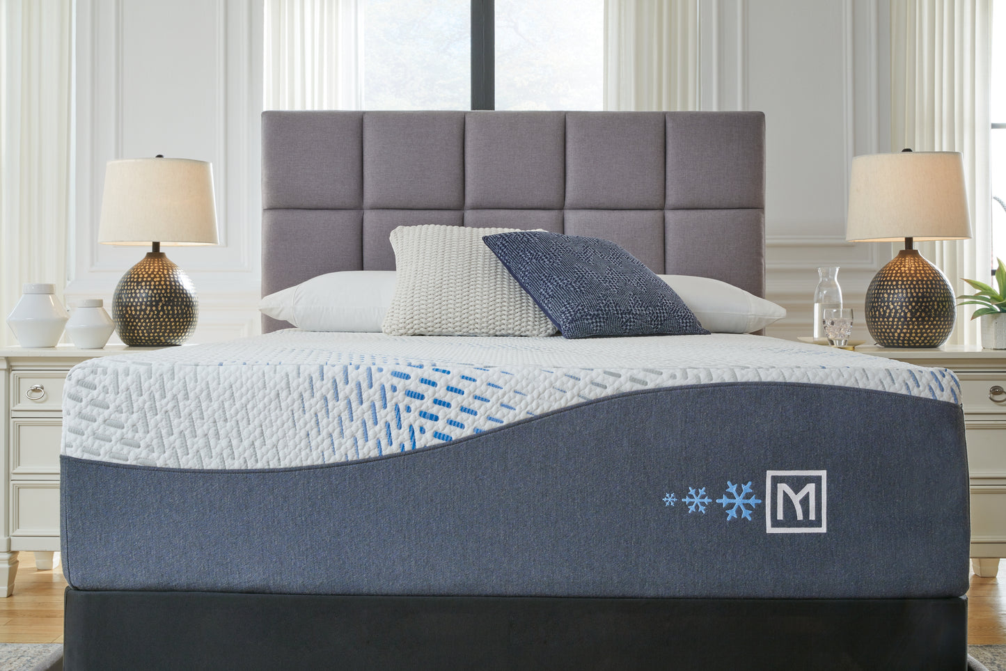 Stuart Furniture Outlet - Ashley Furniture - Millennium Luxury Gel Memory Foam Mattresses - Twin XL / White - M50571