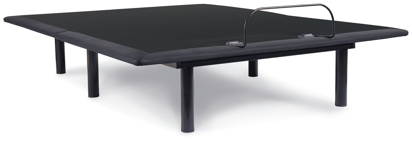 Stuart Furniture Outlet - Ashley Furniture - Head Up Only Foundation Queen Adjustable Head Base - Queen Adjustable Head Base / Charcoal Gray - M5X132
