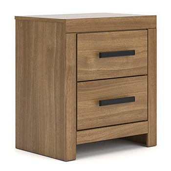 Stuart Furniture Outlet - Ashley Furniture - Broachmyn Bedroom - Two Drawer Night Stand / Auburn - PCB1116-92
