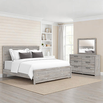 Stuart Furniture Outlet - Ashley Furniture - Broachmyn Bedroom - Bedroom Mirror / Gray - PCB1120-36