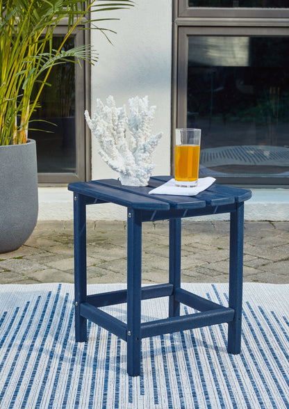 Stuart Furniture Outlet - Ashley Furniture - Sundown Treasure Outdoor - End Table / Blue - P009-703