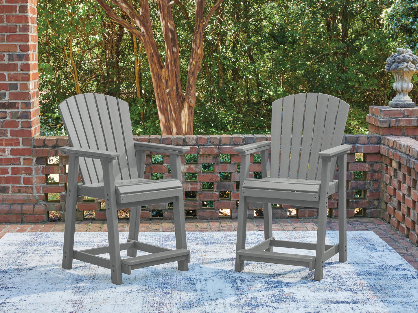 Stuart Furniture Outlet - Ashley Furniture - Sanctuary Beach Outdoor - Barstool (Set of 2) - PCP227-124