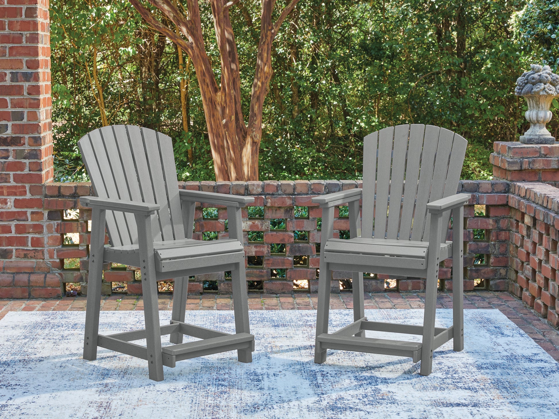 Stuart Furniture Outlet - Ashley Furniture - Sanctuary Beach Outdoor - Barstool (Set of 2) - PCP227-124