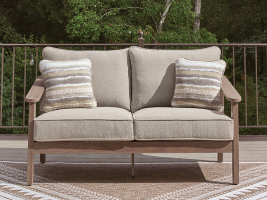 Stuart Furniture Outlet - Ashley Furniture - Harmony Headlands Outdoor - Loveseat w/Cushion - PCP428-835