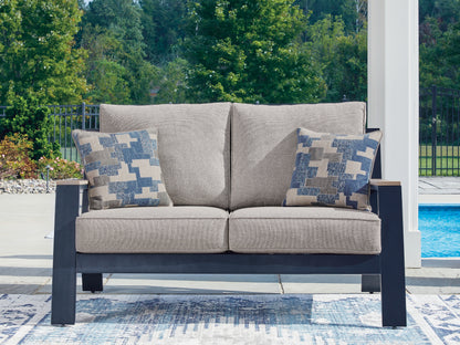 Stuart Furniture Outlet - Ashley Furniture - East Beach Outdoor - Loveseat w/Cushion - PCP587-835