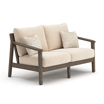 Stuart Furniture Outlet - Ashley Furniture - Adams Lane Outdoor - Loveseat w/Cushion - PCP602-835