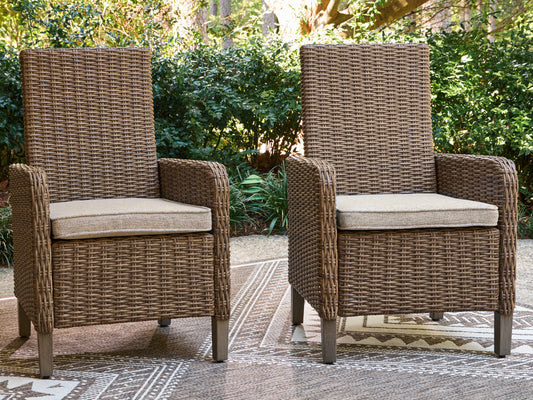 Stuart Furniture Outlet - Ashley Furniture - Laguna Heights Outdoor - Arm Chair With Cushion (Set of 2) - PCP790-601A