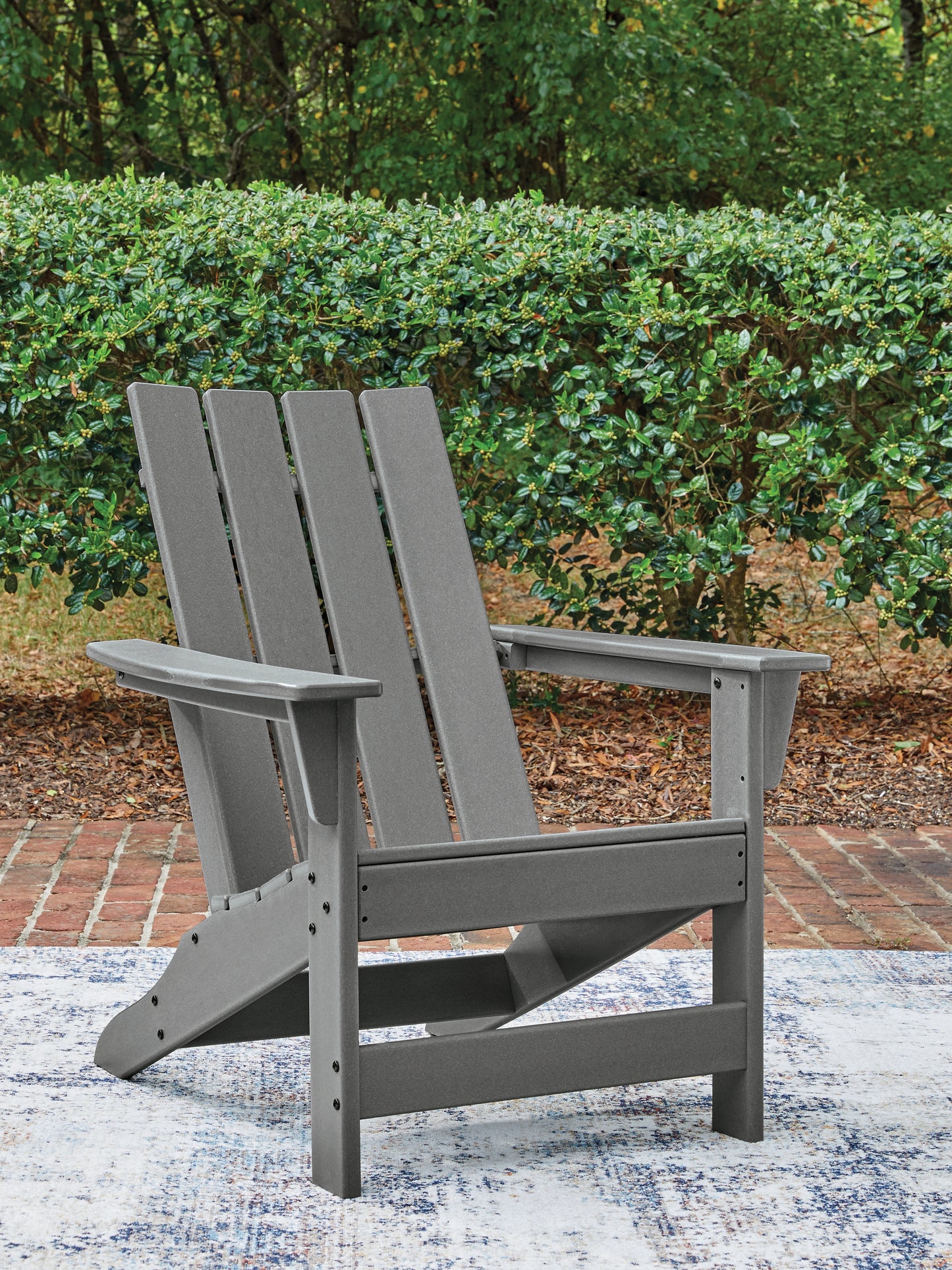 Stuart Furniture Outlet - Ashley Furniture - Cove Beach Outdoor - Adirondack Chair / Gray - PCP803-898