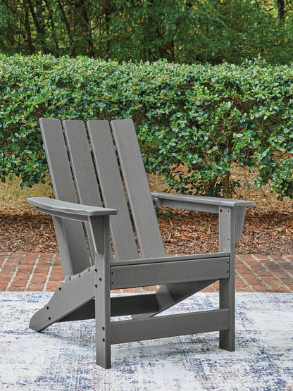 Stuart Furniture Outlet - Ashley Furniture - Cove Beach Outdoor - Adirondack Chair / Gray - PCP803-898