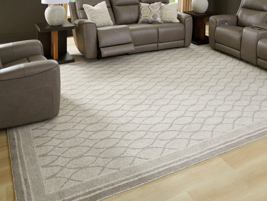 Stuart Furniture Outlet - Ashley Furniture - Wimney Rug - Extra Large Rug / Gray - R407280