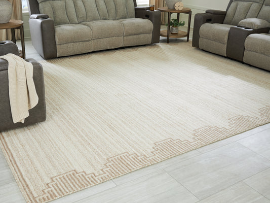 Stuart Furniture Outlet - Ashley Furniture - Emorymore Rug - Medium Rug / Brown/Beige - R407302
