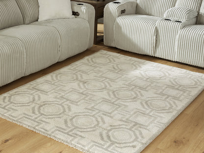 Stuart Furniture Outlet - Ashley Furniture - Maconville Rug - Medium Rug / Ivory/Gray - R407322