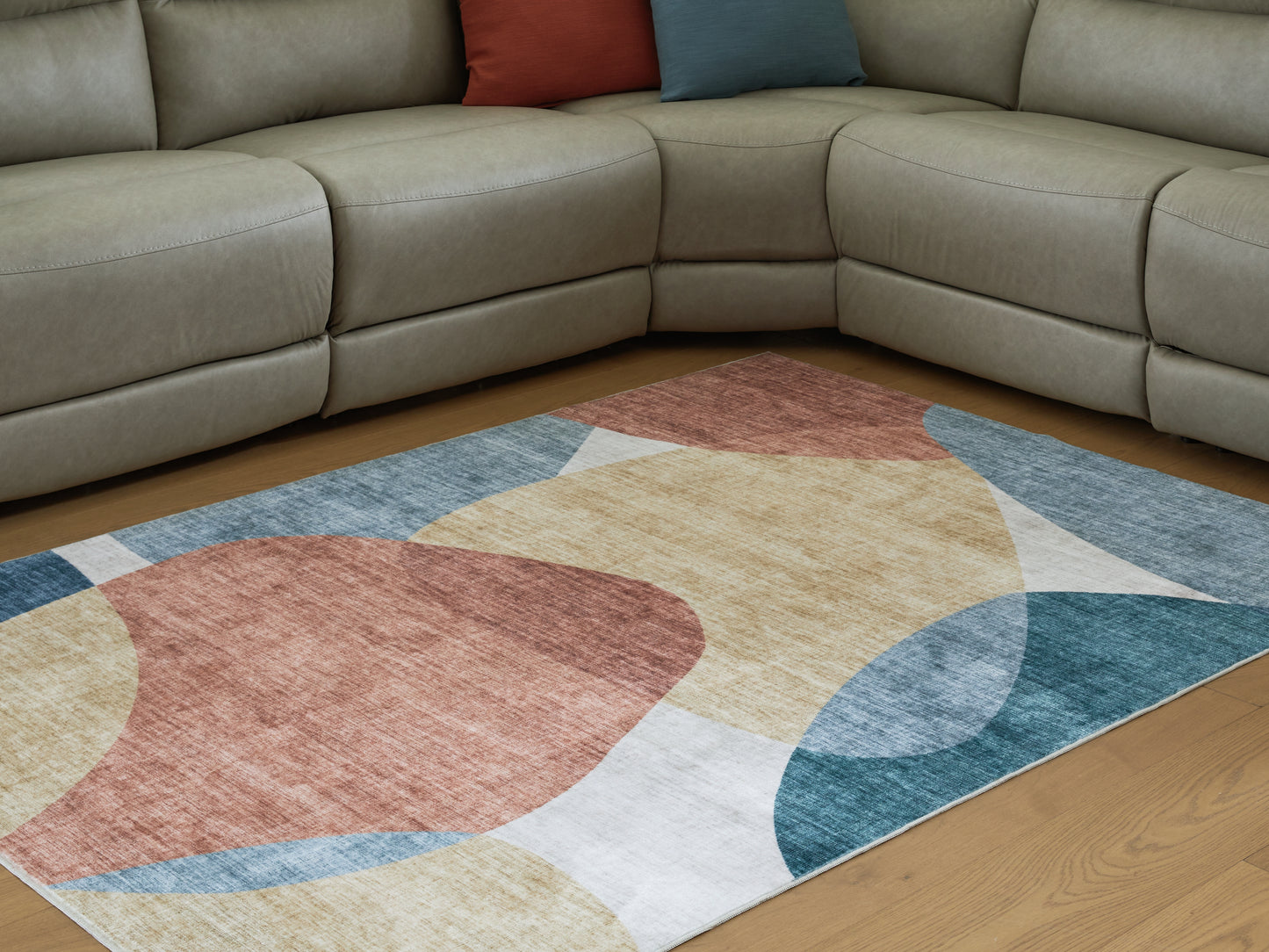Stuart Furniture Outlet - Ashley Furniture - Chanleigh Rug - Washable 7'6" x 9'6" Area Rug / Multi - R407371