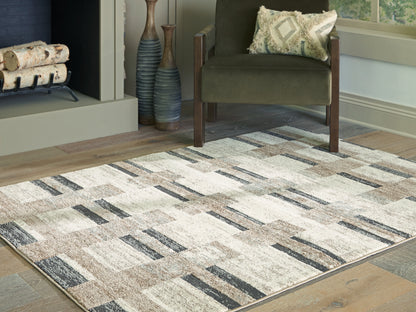 Stuart Furniture Outlet - Ashley Furniture - Alstone Rug - 5'3" x 7' Area Rug / Multi - R407732