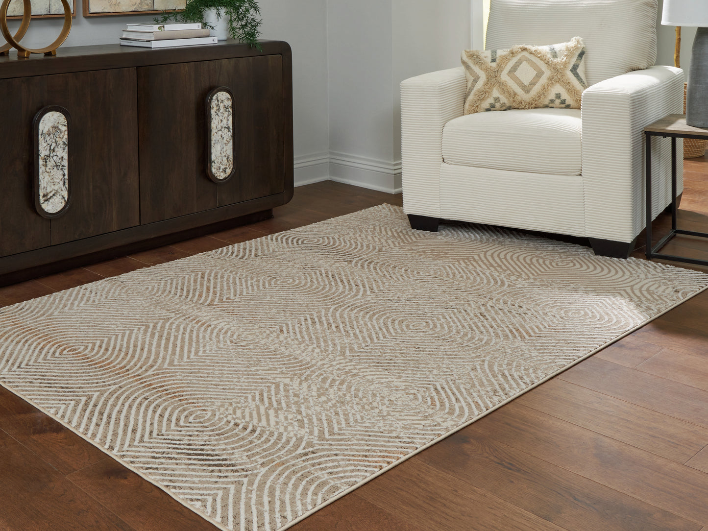 Stuart Furniture Outlet - Ashley Furniture - Bachus Rug - 5'3" x 7' Area Rug / Multi - R407752