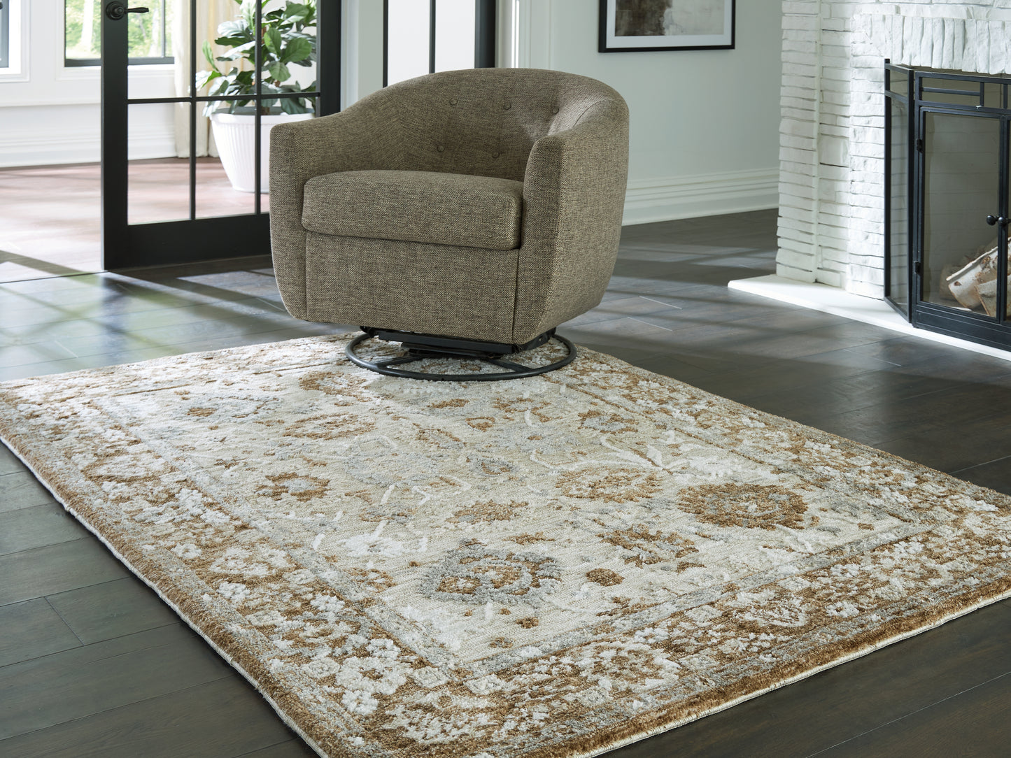 Stuart Furniture Outlet - Ashley Furniture - Ainswick Rug - Memory Foam Medium Rug - R407882