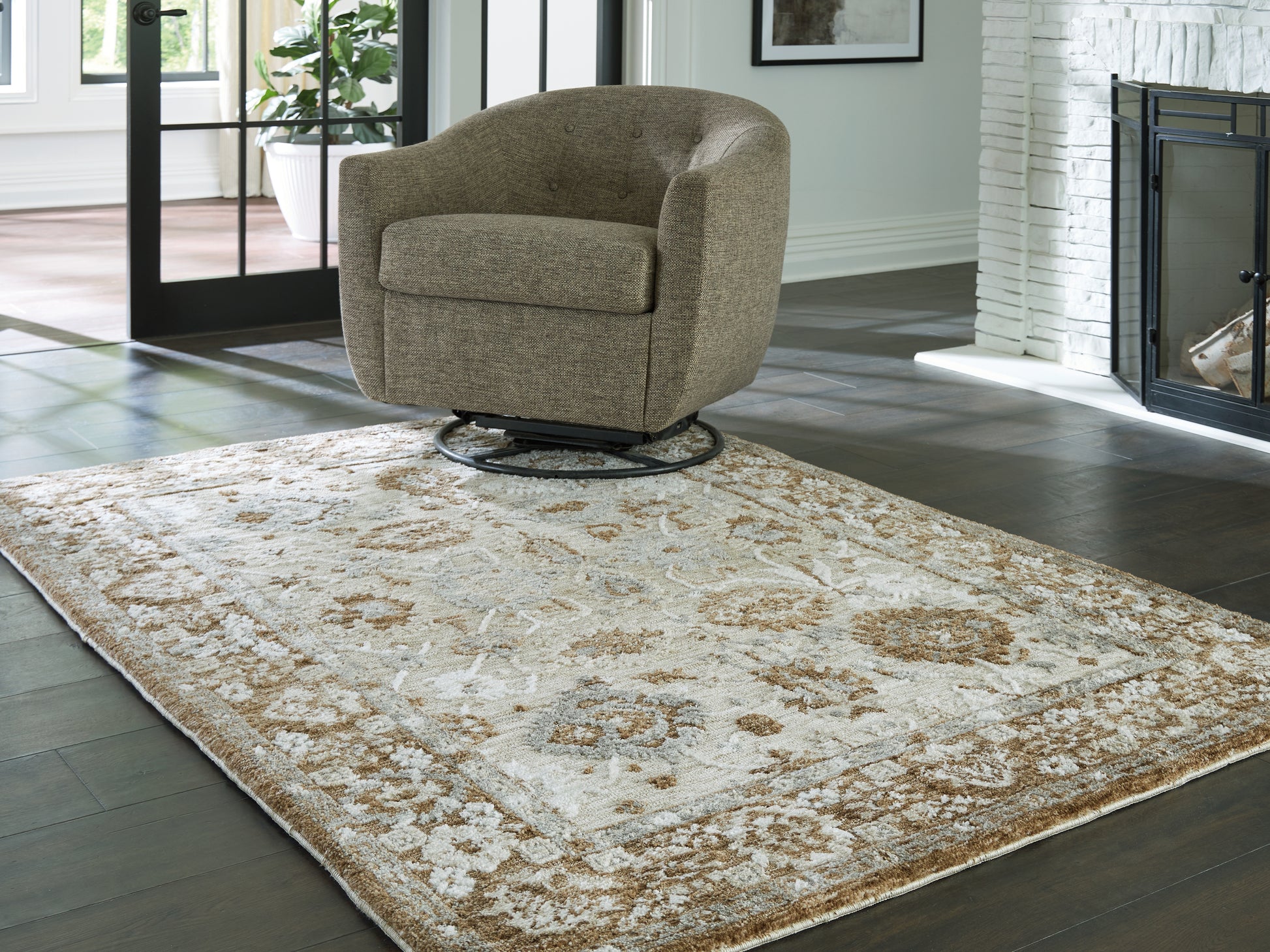 Stuart Furniture Outlet - Ashley Furniture - Ainswick Rug - Memory Foam Medium Rug - R407882