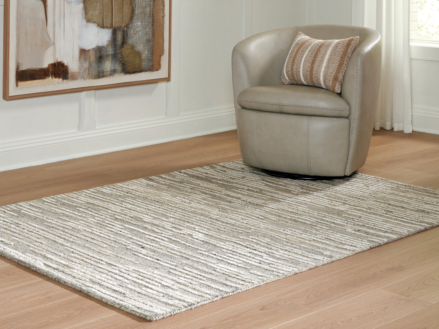 Stuart Furniture Outlet - Ashley Furniture - Eljory Rug - Medium Rug / Gray - R408202