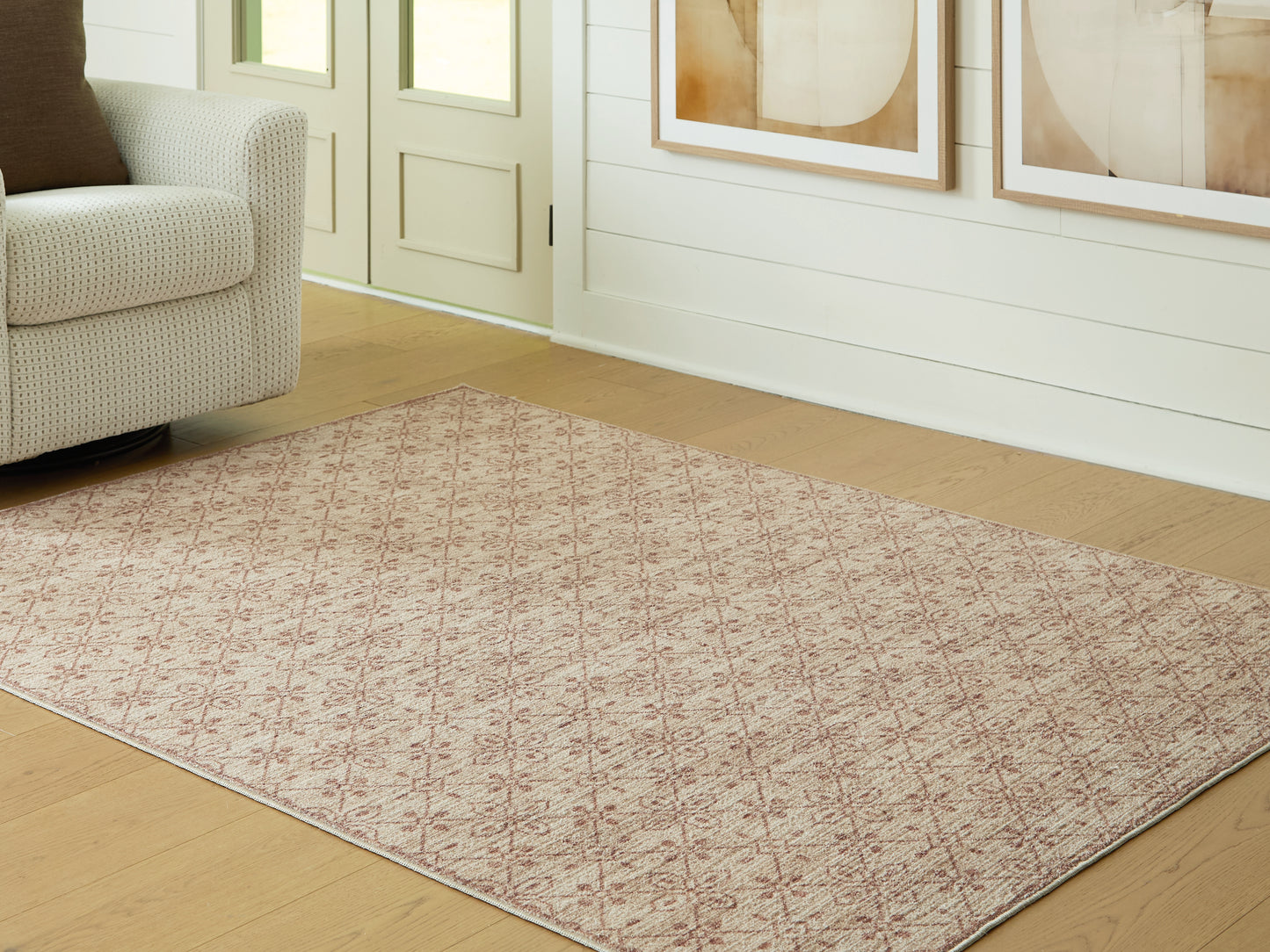 Stuart Furniture Outlet - Ashley Furniture - Lyamford Rug - Medium Rug / Beige/Gray/Brown - R408502