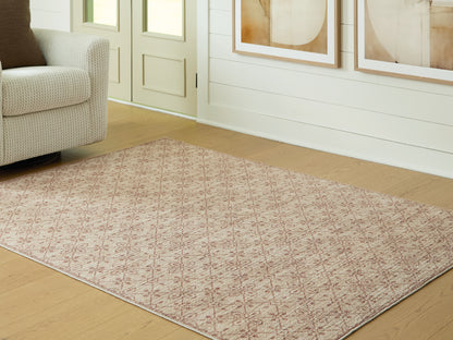 Stuart Furniture Outlet - Ashley Furniture - Lyamford Rug - Medium Rug / Beige/Gray/Brown - R408502