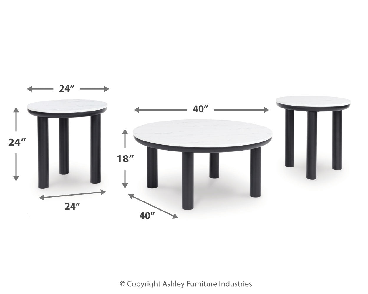 Xandrum Table (Set of 3)