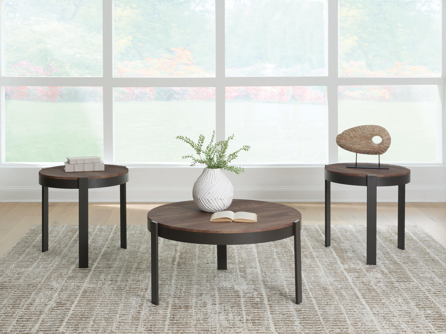 Stuart Furniture Outlet - Ashley Furniture - Horizon Hills Table (Set of 3) - Occasional Table Set (3/CN) - T186-13
